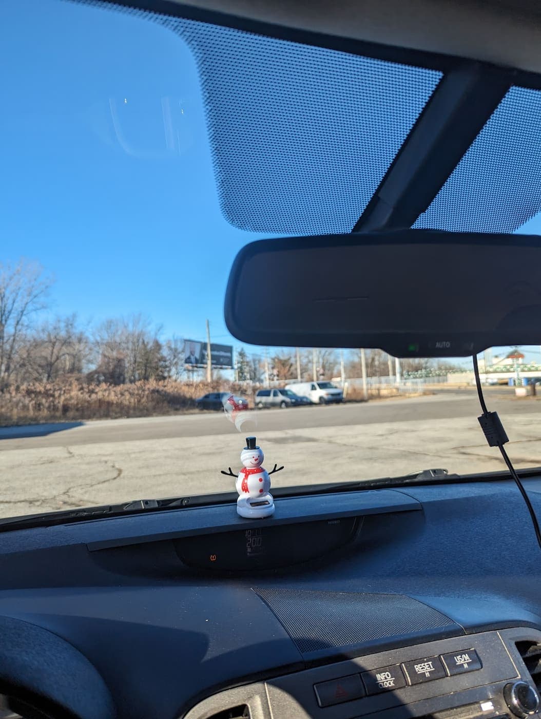 From inside the car, shared with Lasan's review