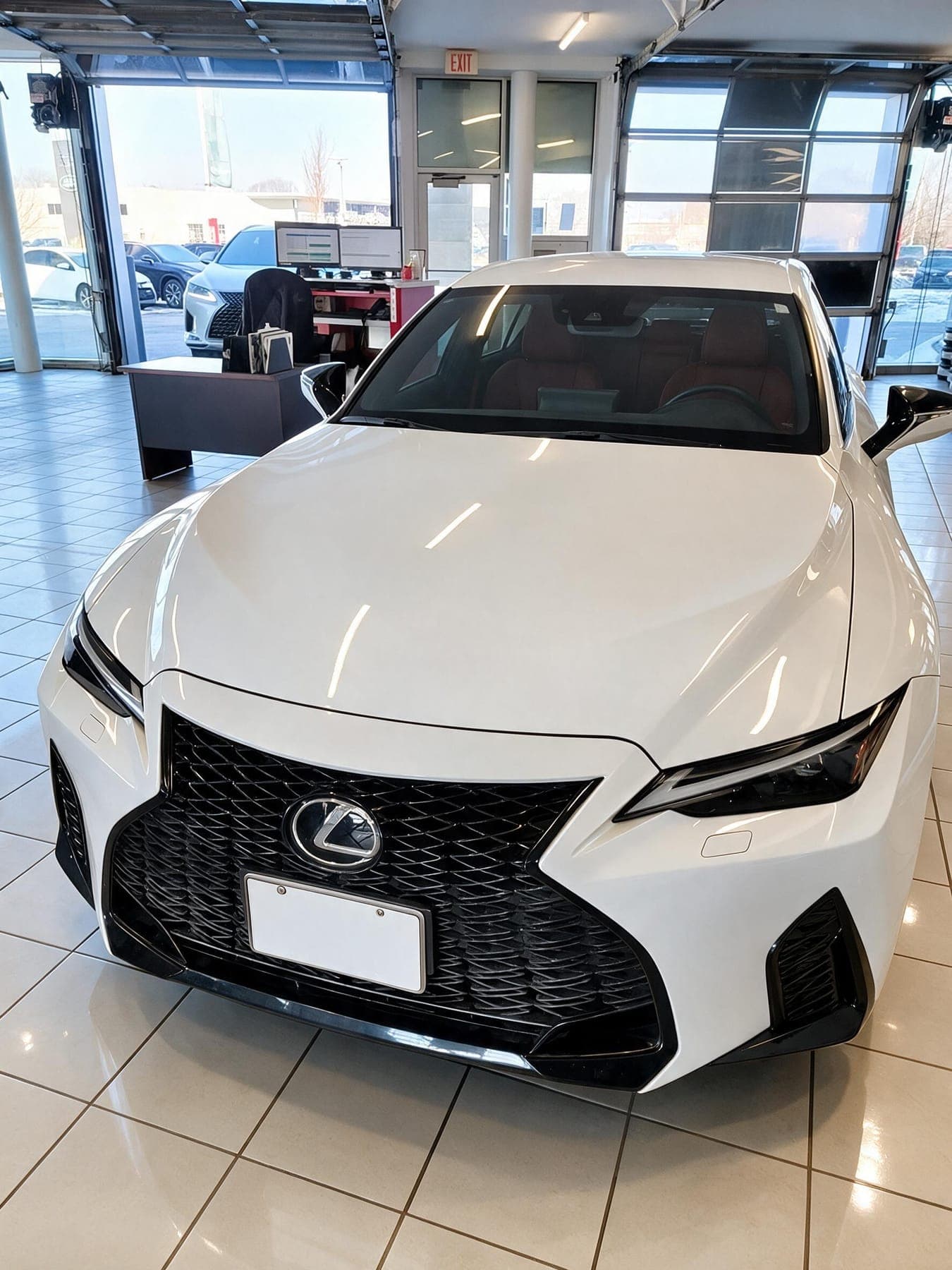 Lexus IS F Sport, ready for pickup