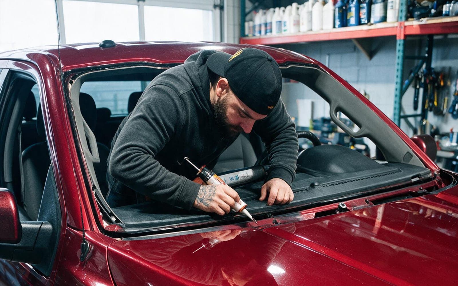 Windshield Repair at Win City Auto Glass in Windsor, Ontario